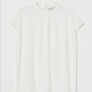 H&M Capped Sleeve Blouse